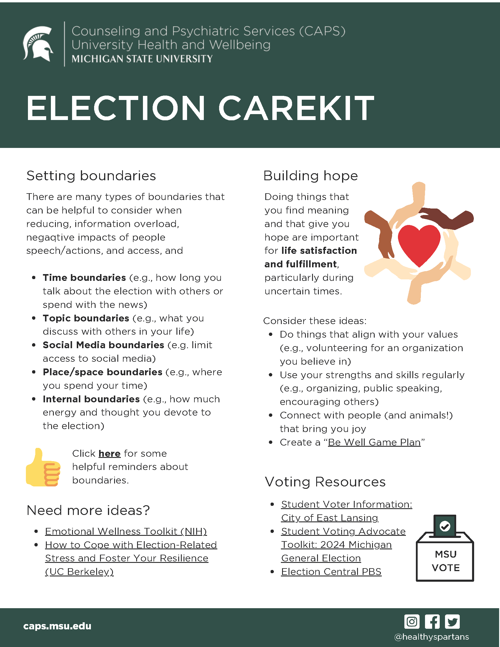 Election Care Kit 2